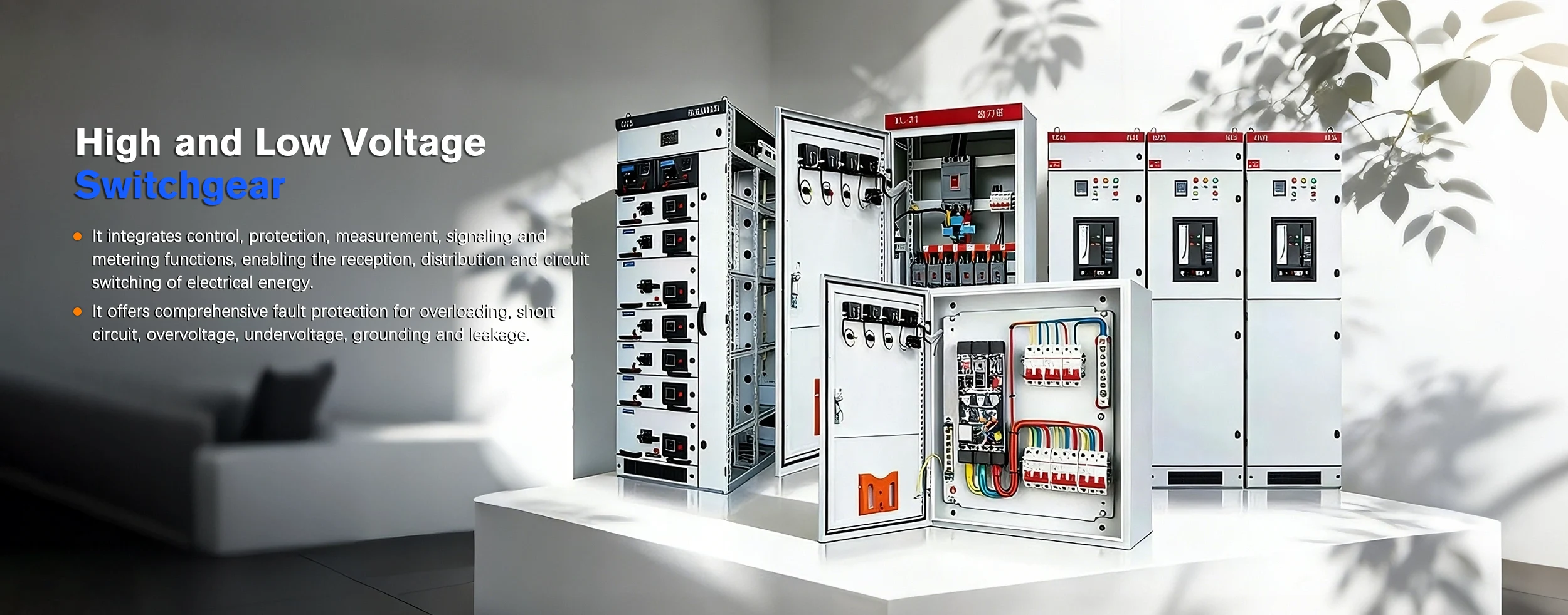 Durable High and Low Voltage Switchgear Factory