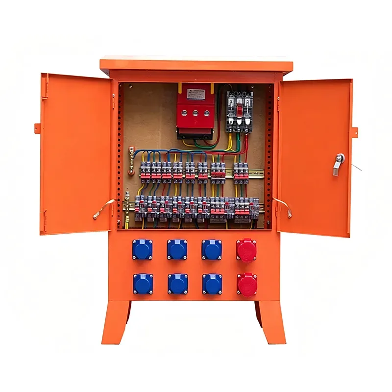 Mobile Temporary Three-Phase Power Distribution Box