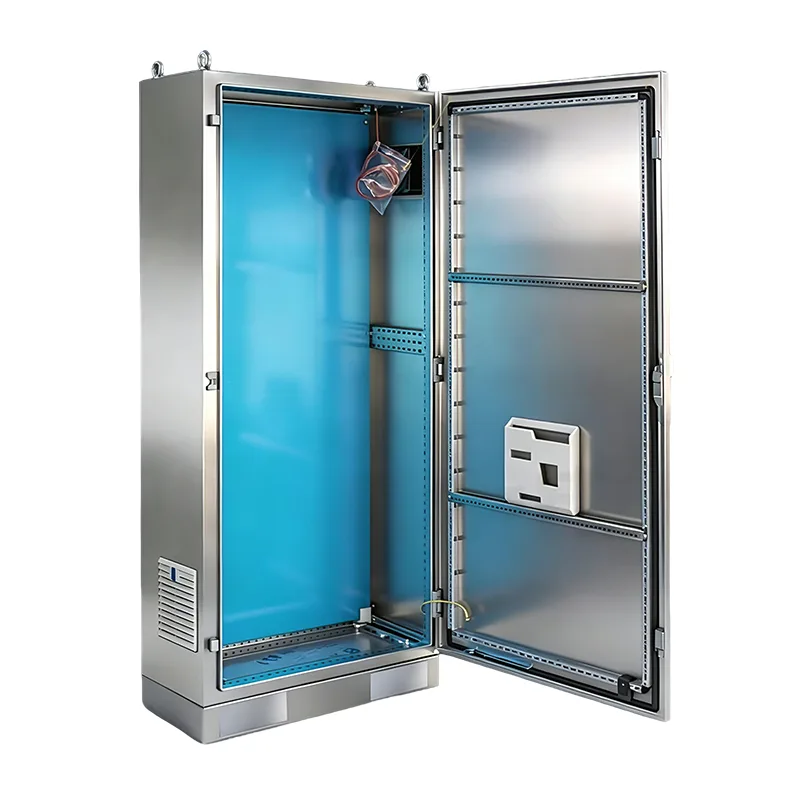 ES Stainless Steel Freestanding Control Cabinet